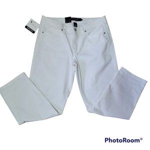 NwT Y2K style Calvin Klein skinny cropped ankle pants